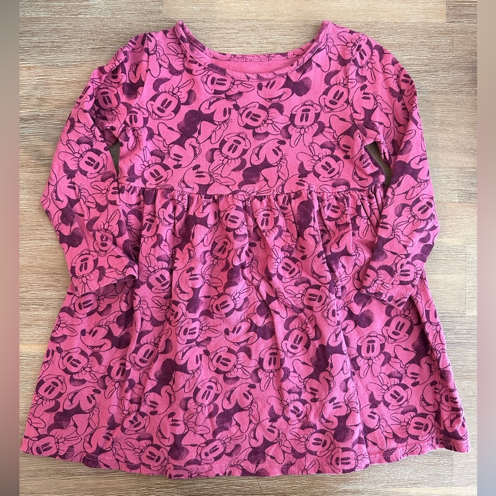 Disney Jumping Beans | Long-sleeve Minnie Dress | 18m